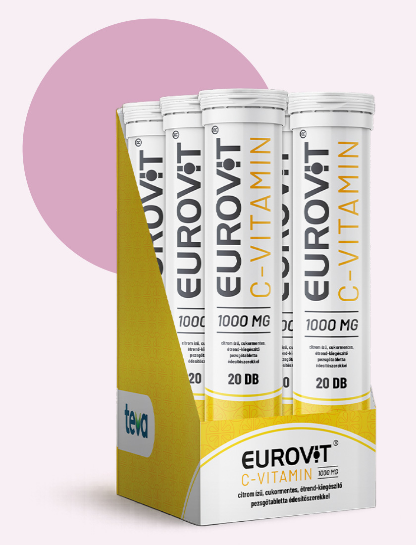 A C-vitamin szerepet játszik: