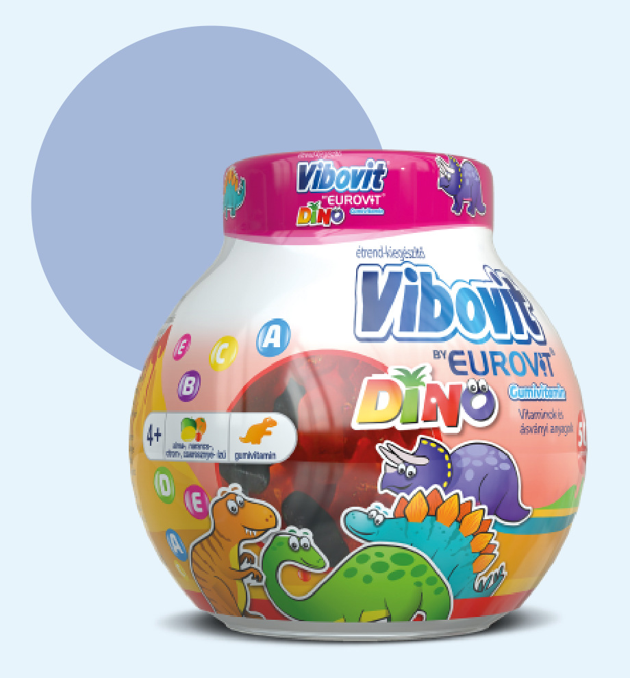Vibovit by Eurovit Dino gumivitamin